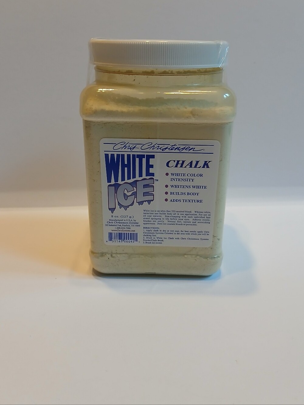 White Ice Chalk, Dog Cosmetics, Groom like a Professional, Natural Look, Easy